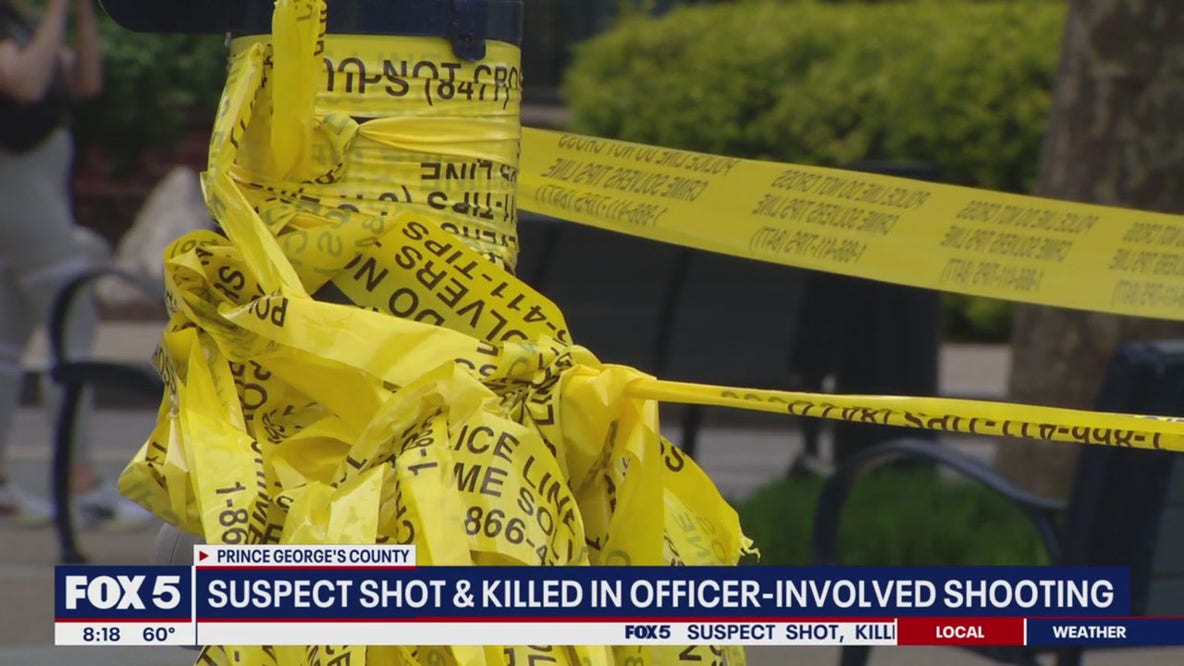 Suspect killed in officer-involved shooting at National Harbor